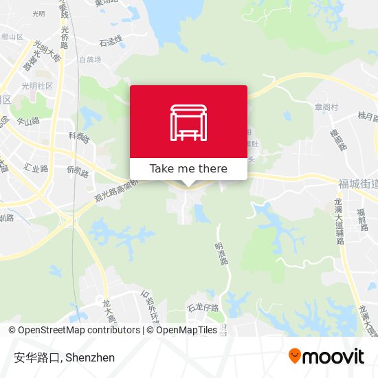 安华路口 map