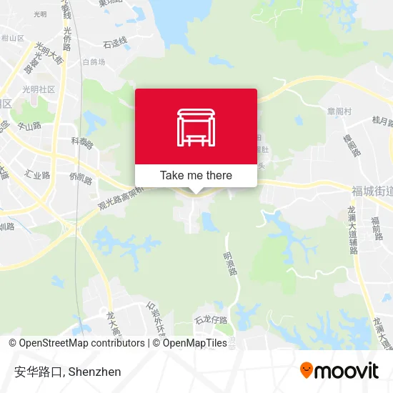 安华路口 map