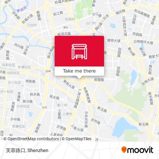 芙蓉路口 map