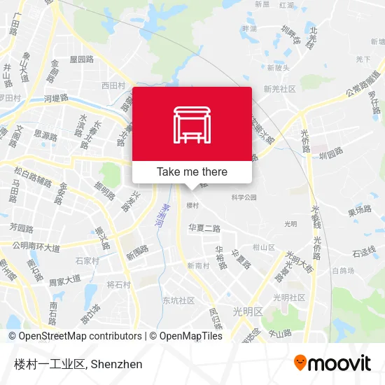 楼村一工业区 map