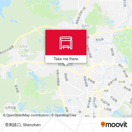 章阁路口 map