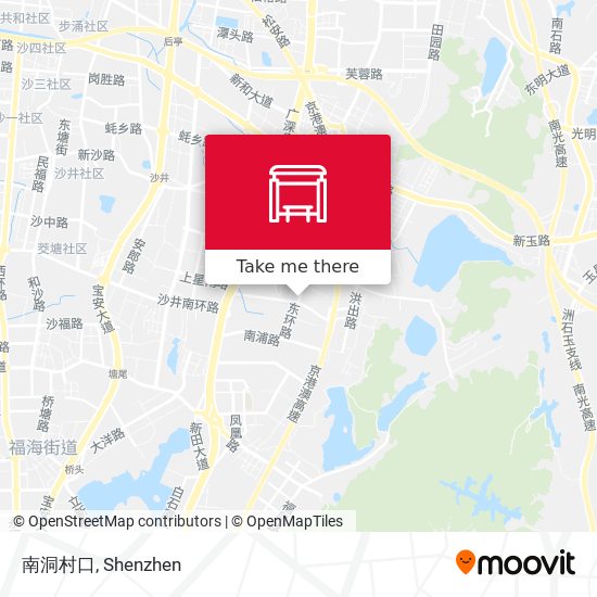 南洞村口 map