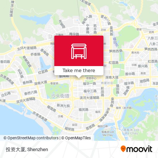 投资大厦 map