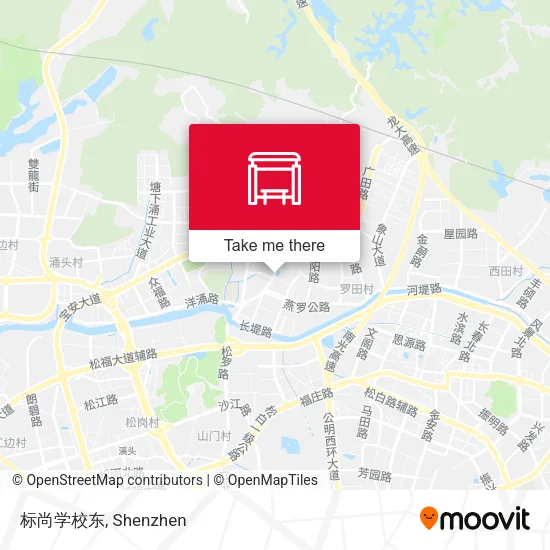 标尚学校东 map