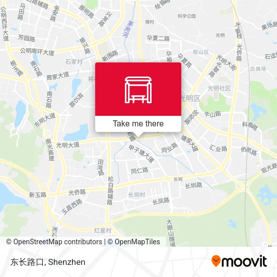 东长路口 map