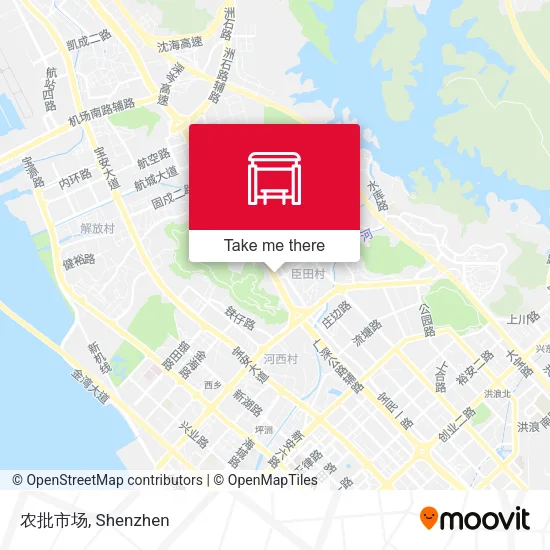 农批市场 map