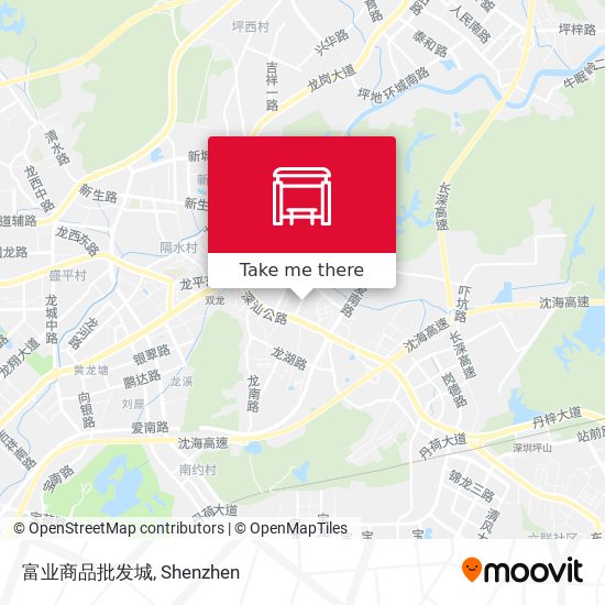 富业商品批发城 map