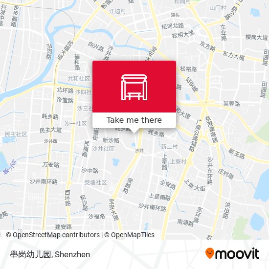 壆岗幼儿园 map