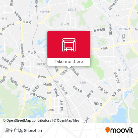 星宇广场 map