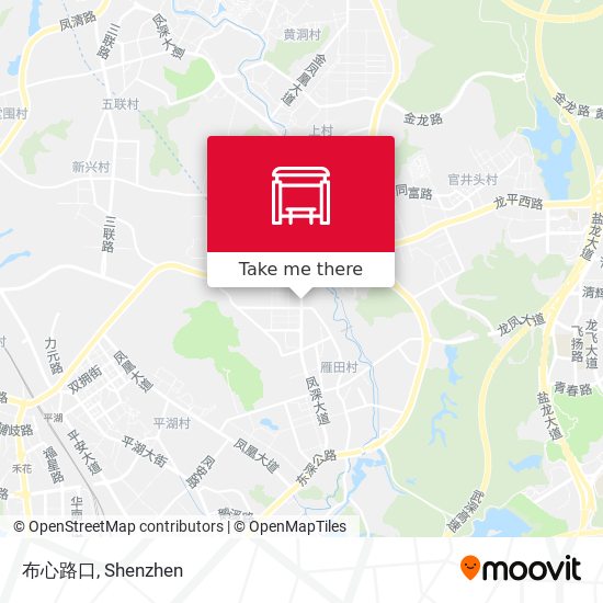 布心路口 map