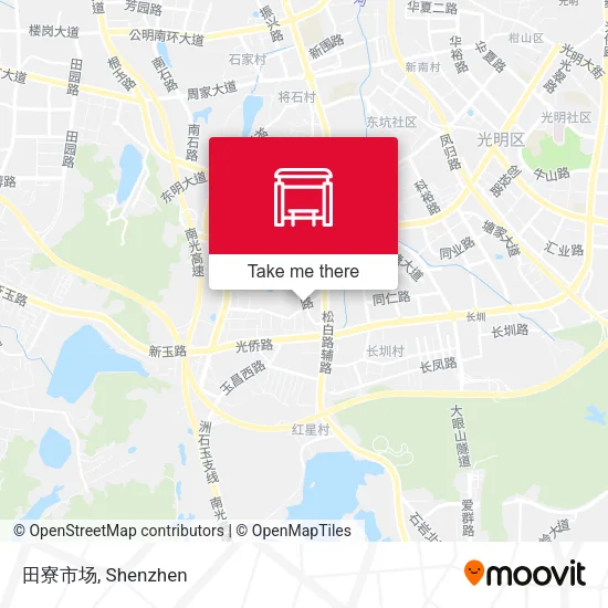 田寮市场 map