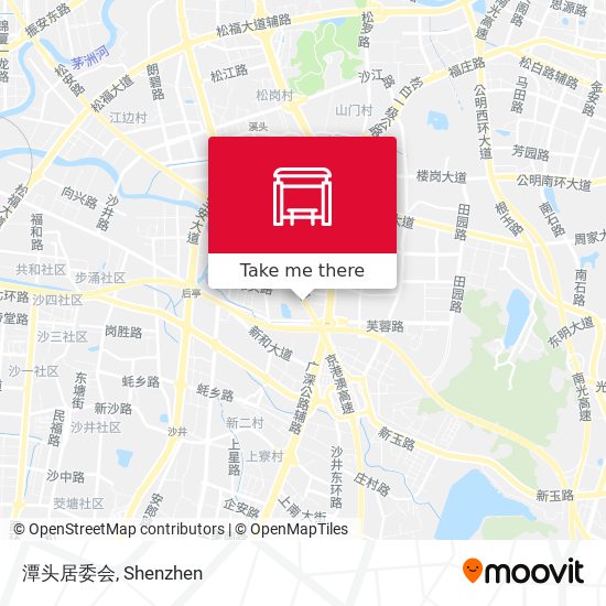 潭头居委会 map