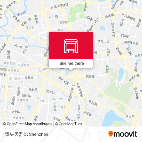 潭头居委会 map