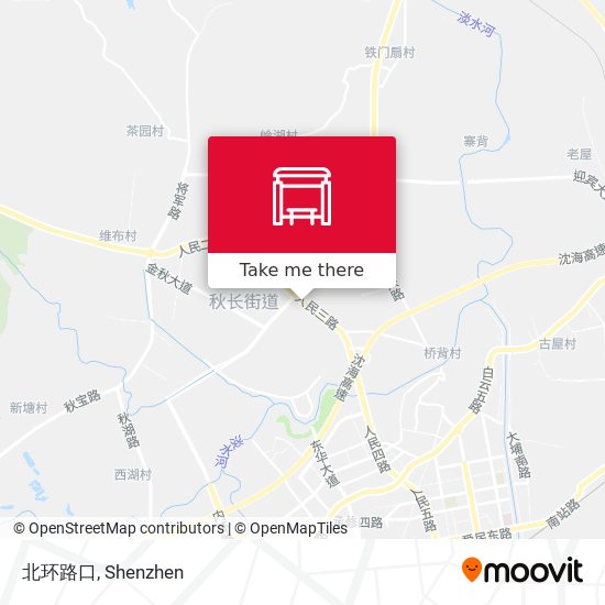 北环路口 map
