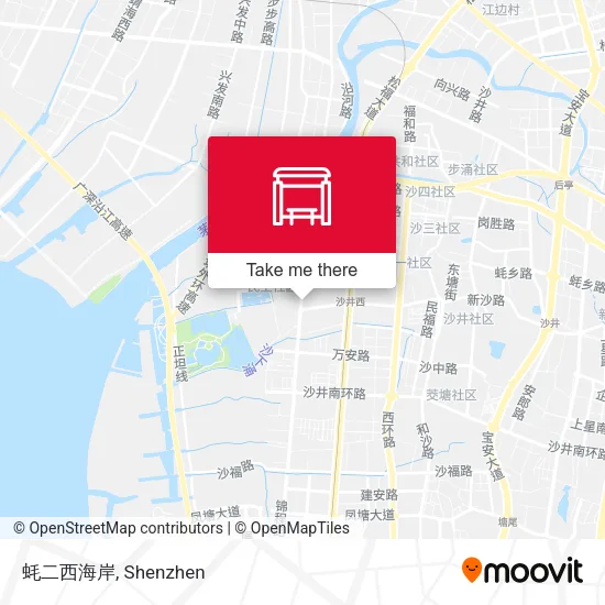 蚝二西海岸 map