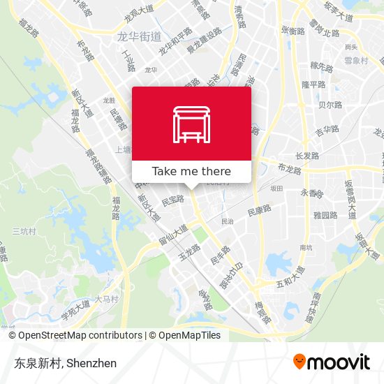 东泉新村 map
