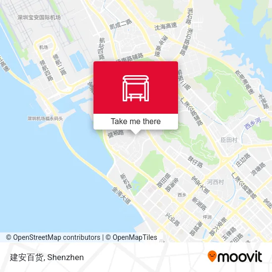 建安百货 map