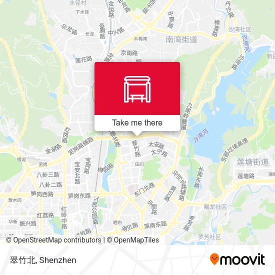 翠竹北 map