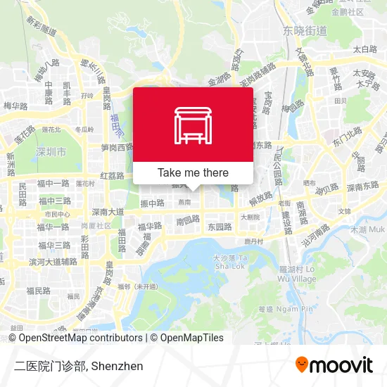 二医院门诊部 map