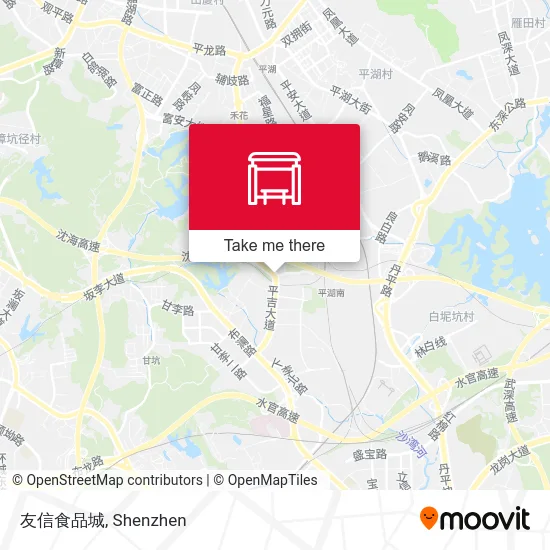 友信食品城 map