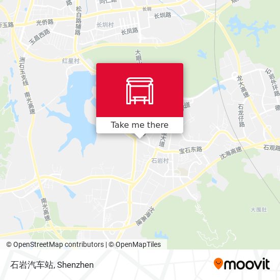 石岩汽车站 map