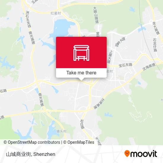 山城商业街 map
