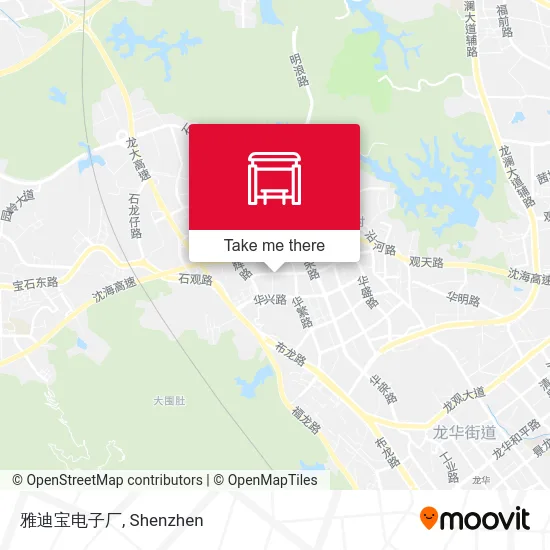 雅迪宝电子厂 map