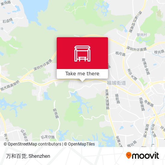 万和百货 map