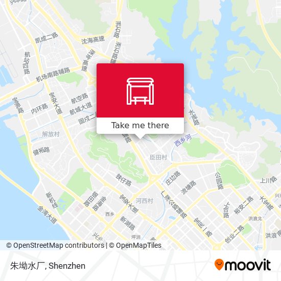 朱坳水厂 map