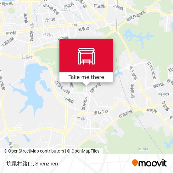 坑尾村路口 map
