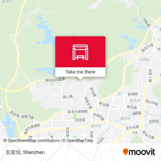 瓦窑坑 map