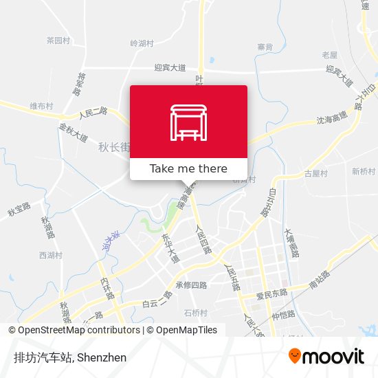 排坊汽车站 map