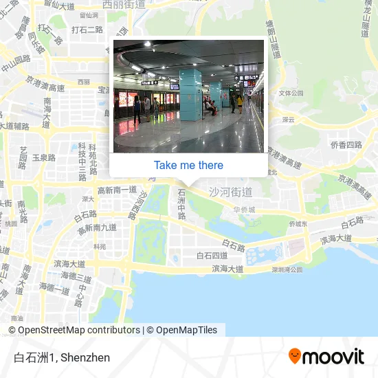 白石洲1 map