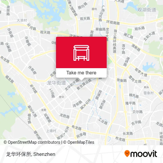 龙华环保所 map