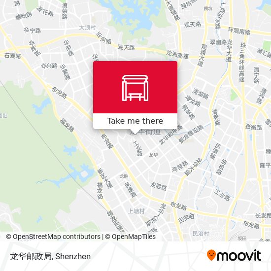 龙华邮政局 map