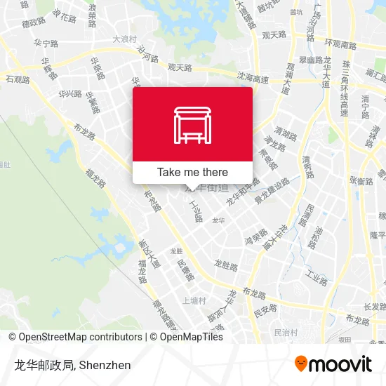 龙华邮政局 map