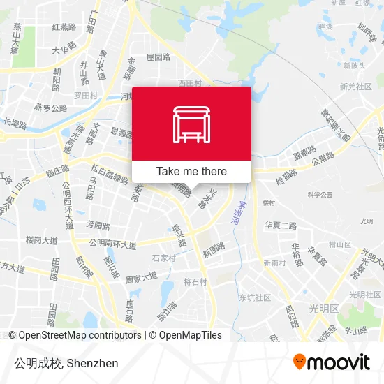 公明成校 map