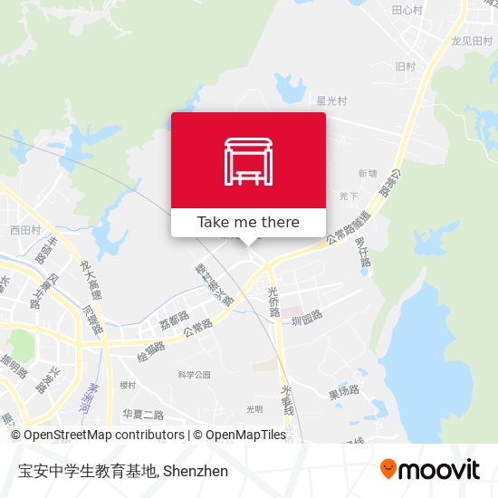 宝安中学生教育基地 map