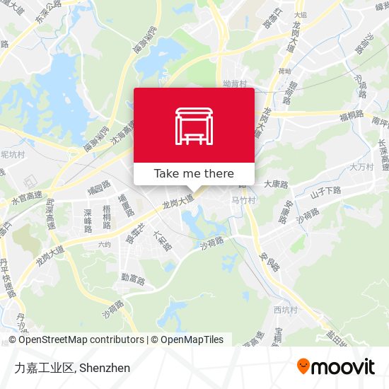 力嘉工业区 map