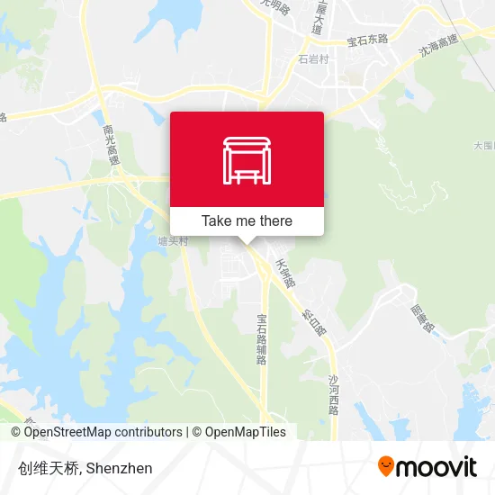 创维天桥 map