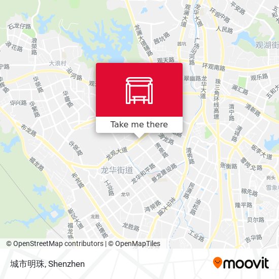 城市明珠 map
