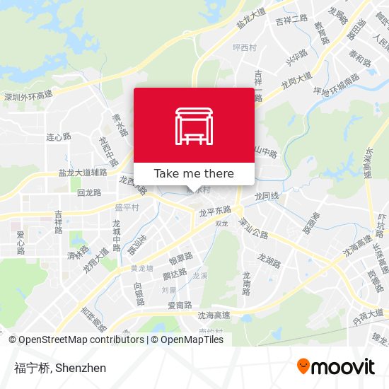 福宁桥 map