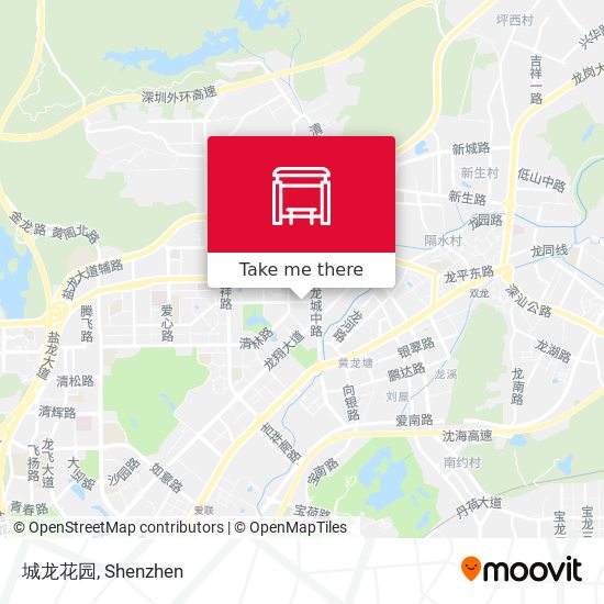 城龙花园 map