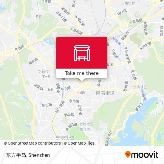 东方半岛 map