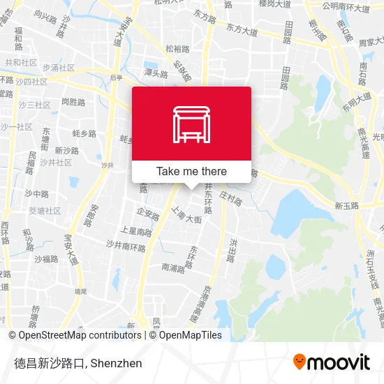 德昌新沙路口 map