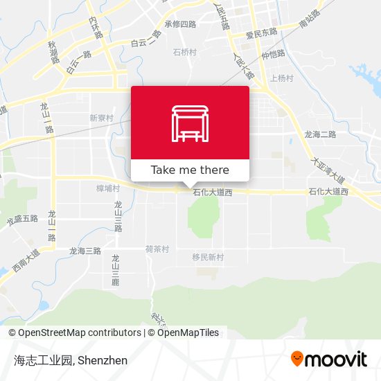 海志工业园 map