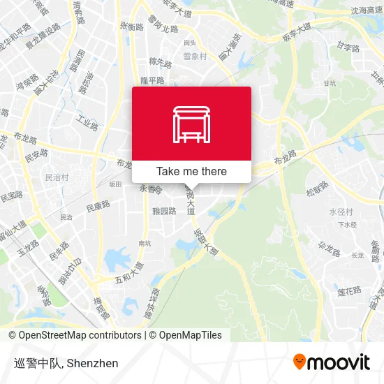 巡警中队 map