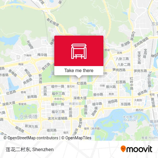 莲花二村东 map