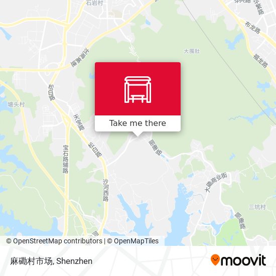 麻磡村市场 map