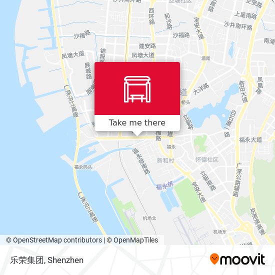 乐荣集团 map